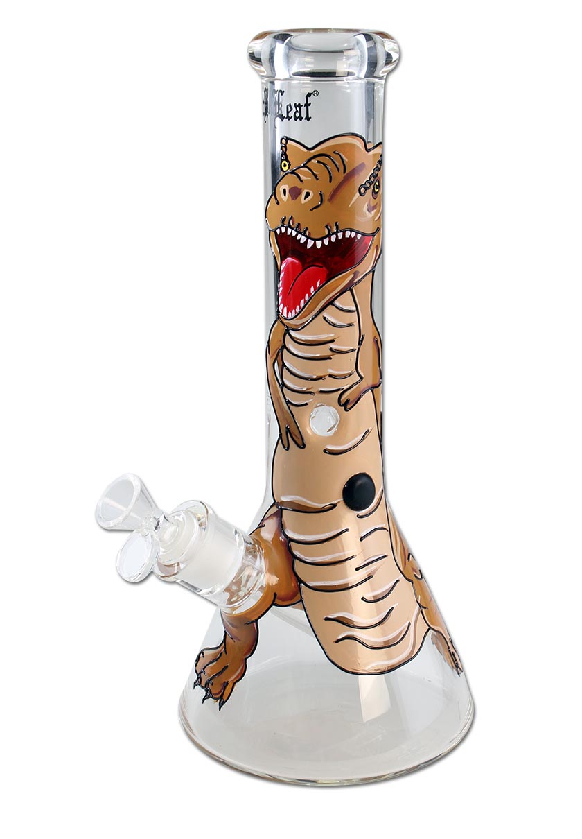 Bong mit Dinodruck