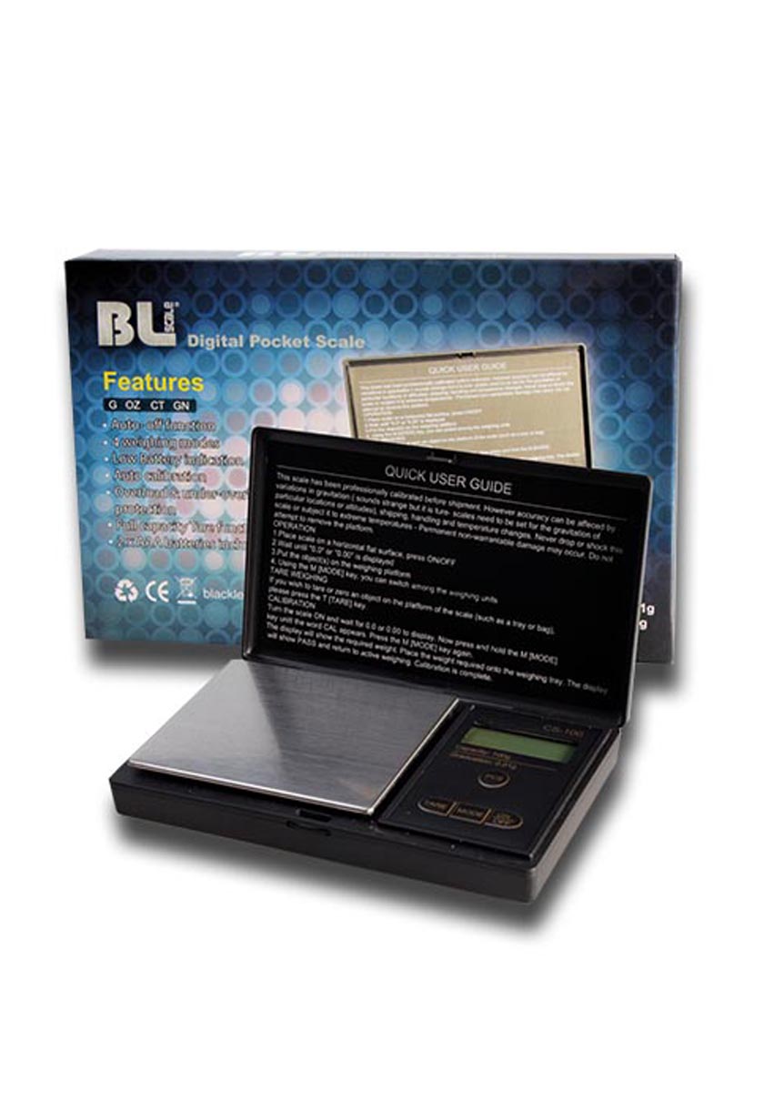 BLscale Digitalwaage schwarz 0,01 - 100g