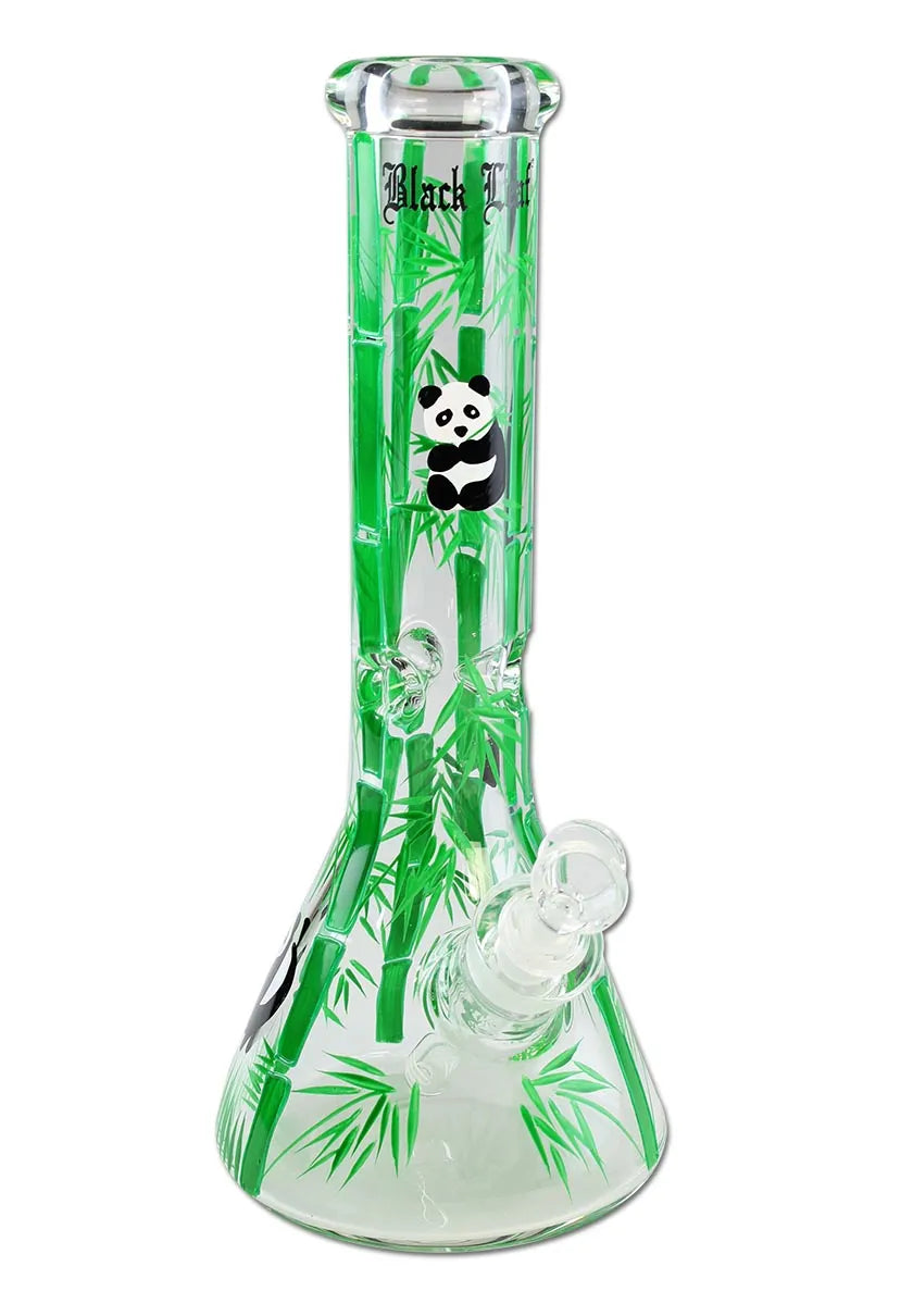 Blaze Glasbong Panda Handbemalte Kolben Ice 7mm