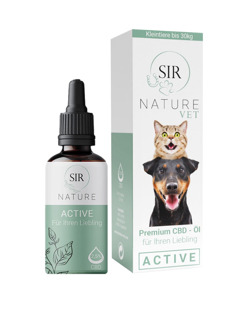 Aktivierendes CBD Öl für Kleintiere