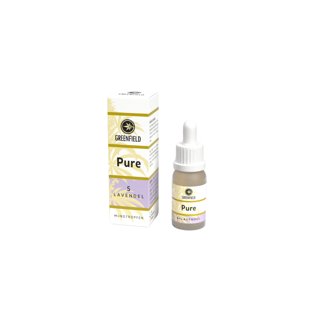 CBD Öl Pure 5% mit Lavendelgeschmack