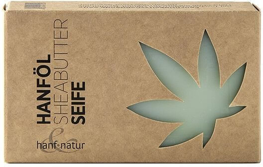 Hanfseife mit Sheabutter von Hanf Natur
