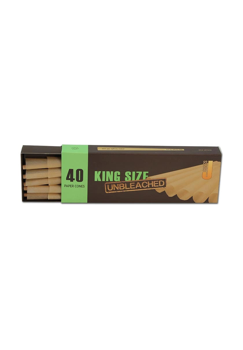 JWare King Size Unhebleichte Huelsen 40er