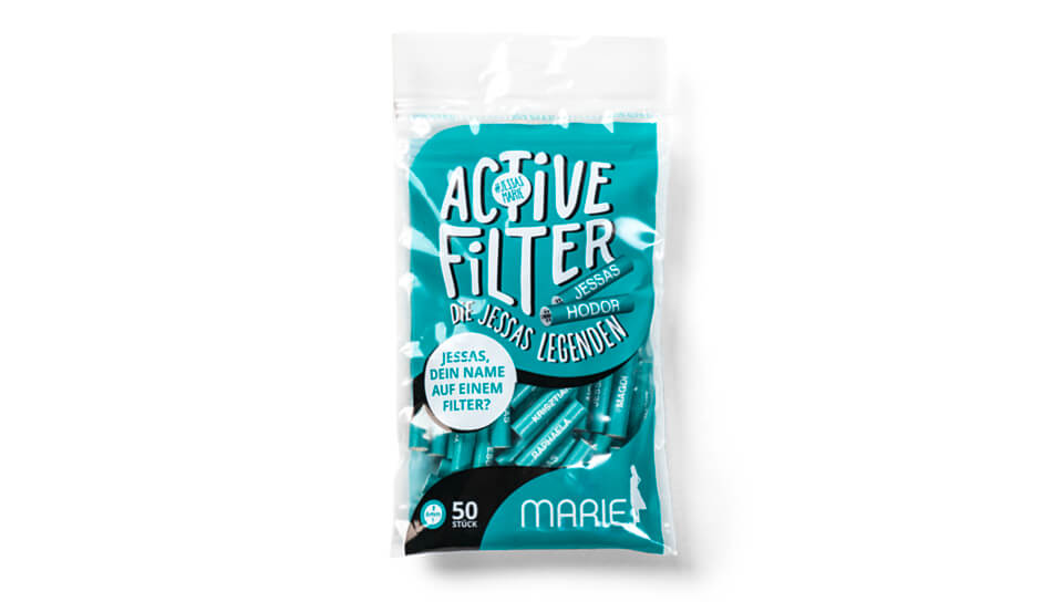 Marie Active Filter mit Namen