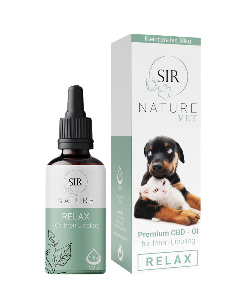 CBD Öl für Tiere zur Entspannung