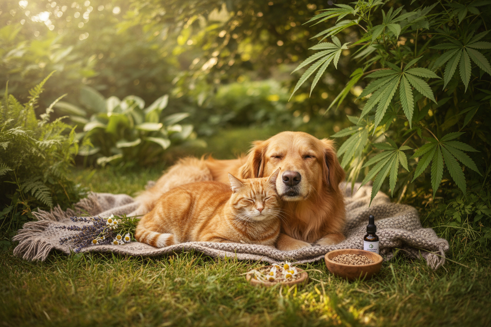 CBD für Tiere – Wirkung, Anwendung & Unterschiede bei Hund, Katze & Pferd