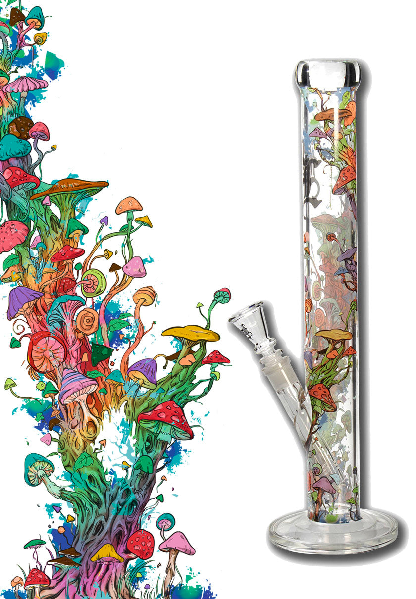 BL Mushroom Tree Glasbong All Over Print