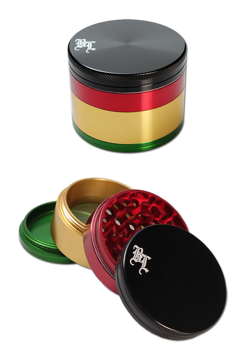 Rasta Aluminium Grinder 4tlg