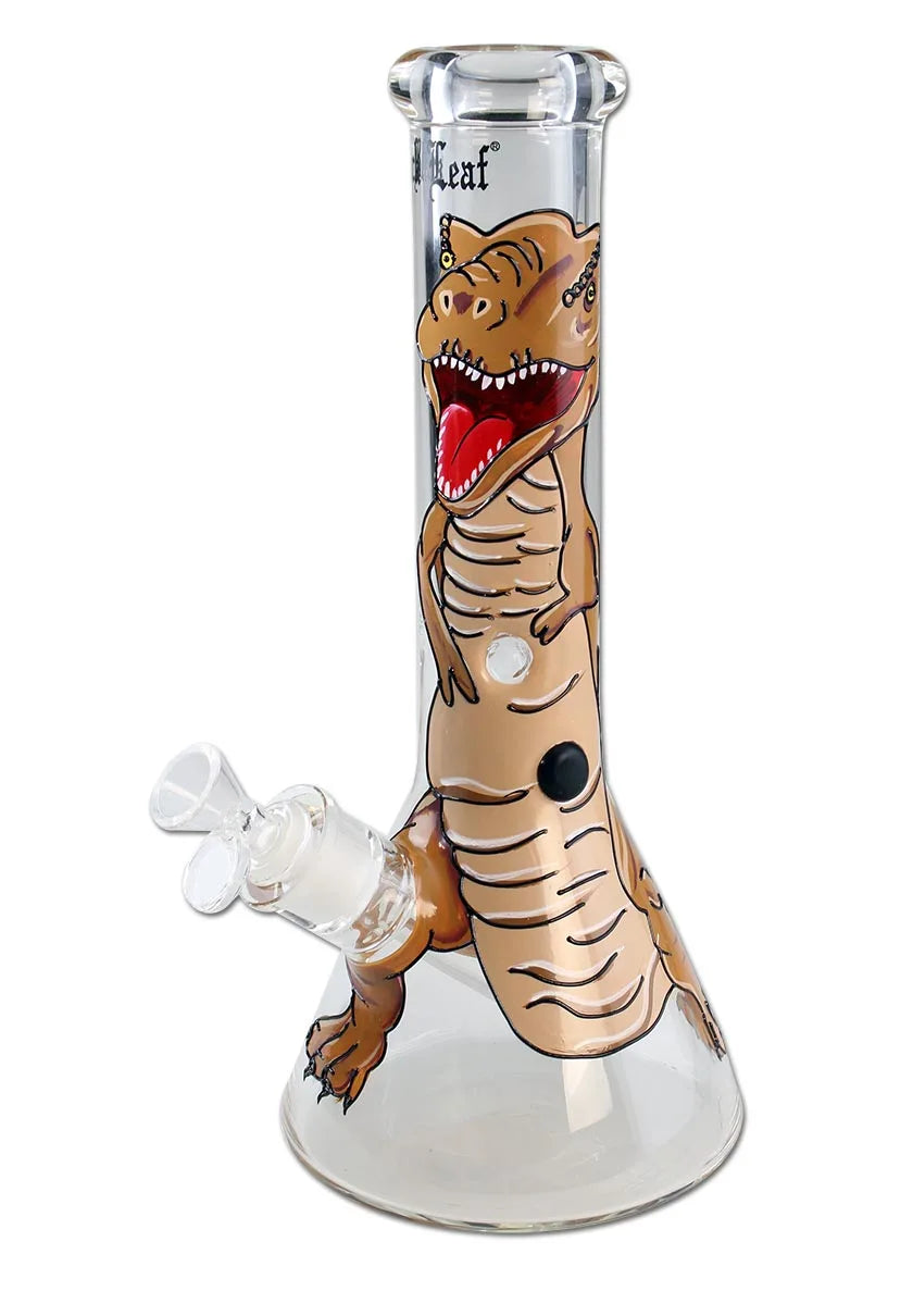 Bong mit Dinodruck 