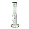 BL Zylinder Glasbong In Weed We Trust ca 5mm