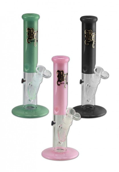 BL Glasbong  "Zylinderbong Ice " - 4mm - Pink