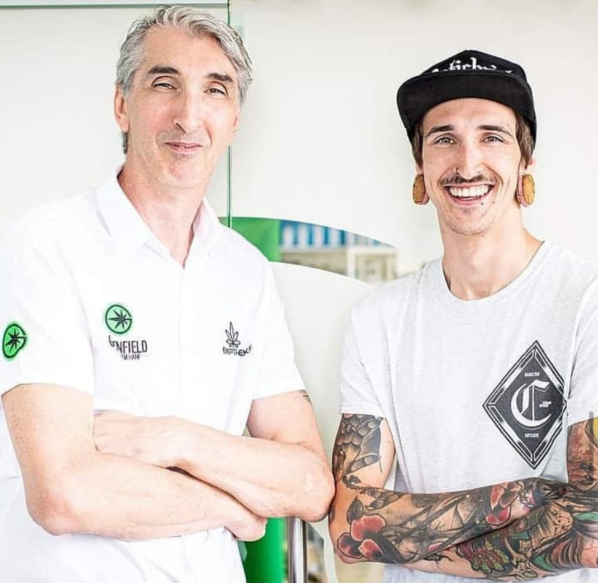 Bernhard und Christian 