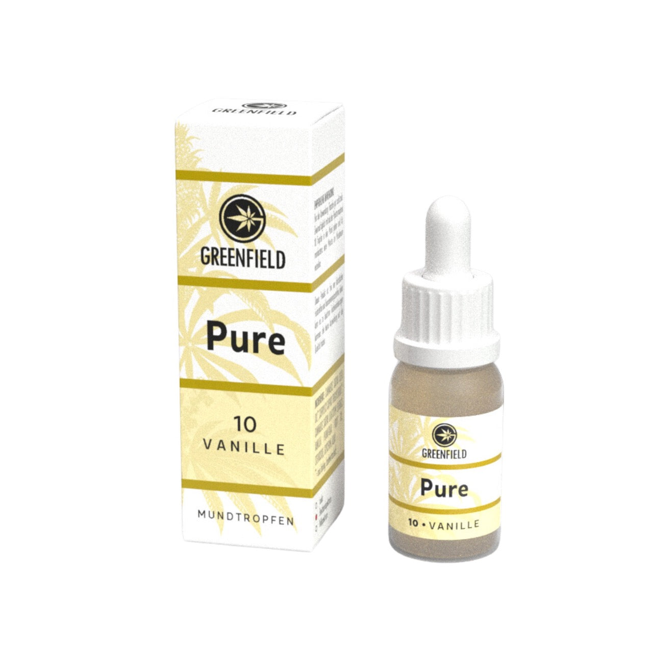 CBD Öl Pure 10% mit Vanillegeschmack
