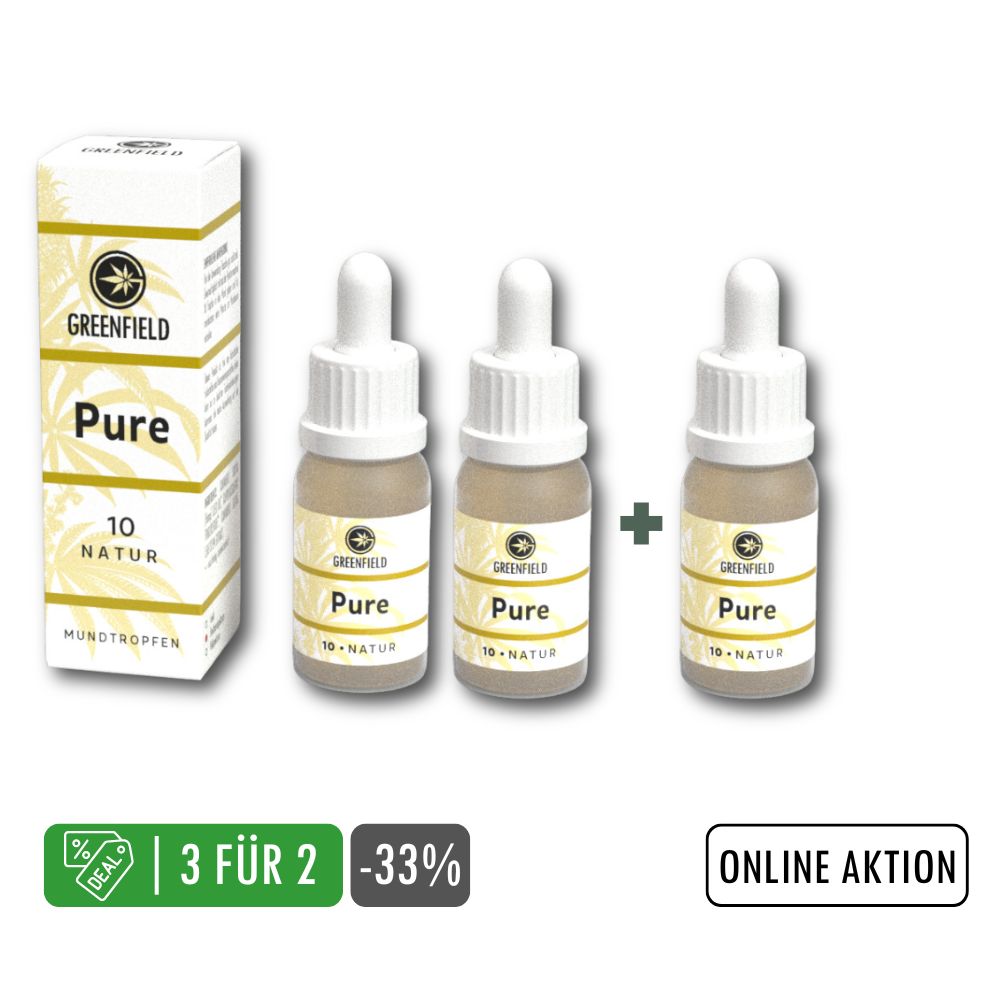 3 für 2 CBD Pure Angebot 10