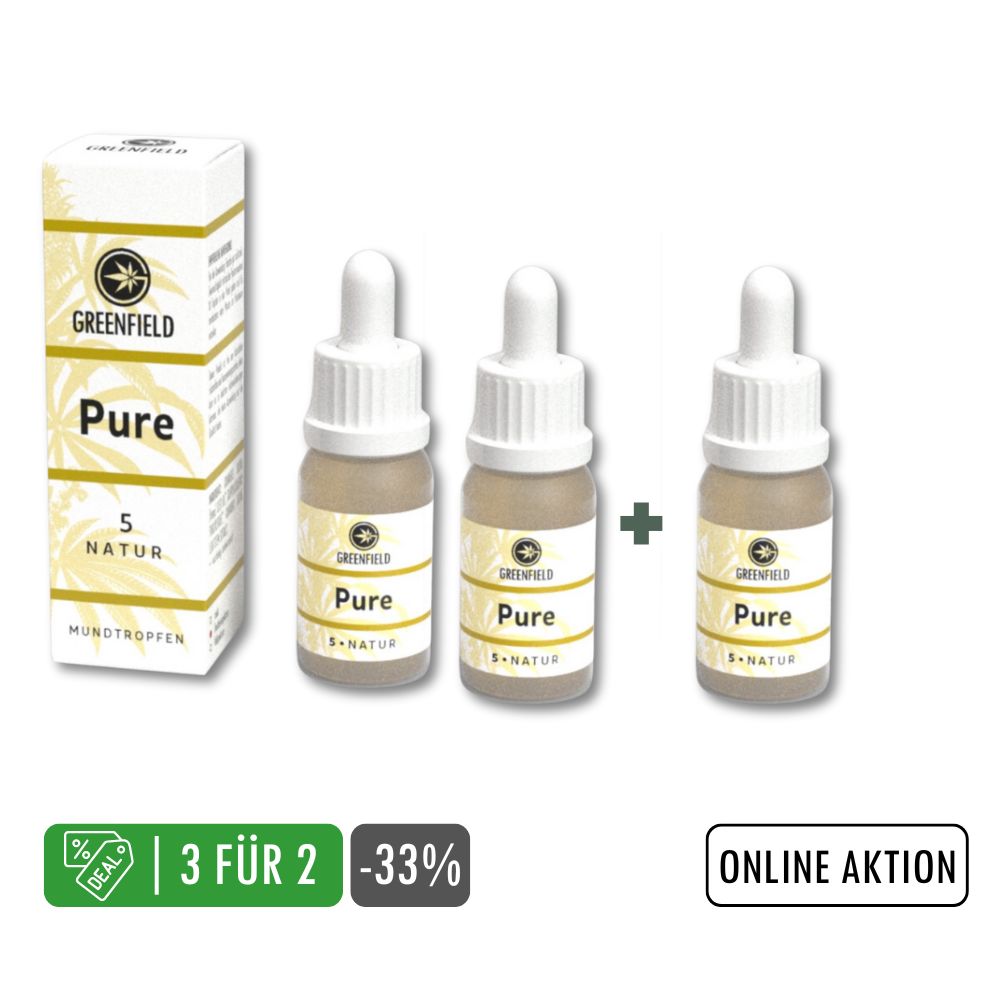 3 für 2 CBD Pure Angebot 5