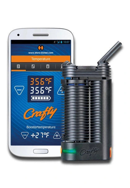 Crafty Hand Vaporizer ,Ein-tasten-Steuerung und Einstellung via Handy
