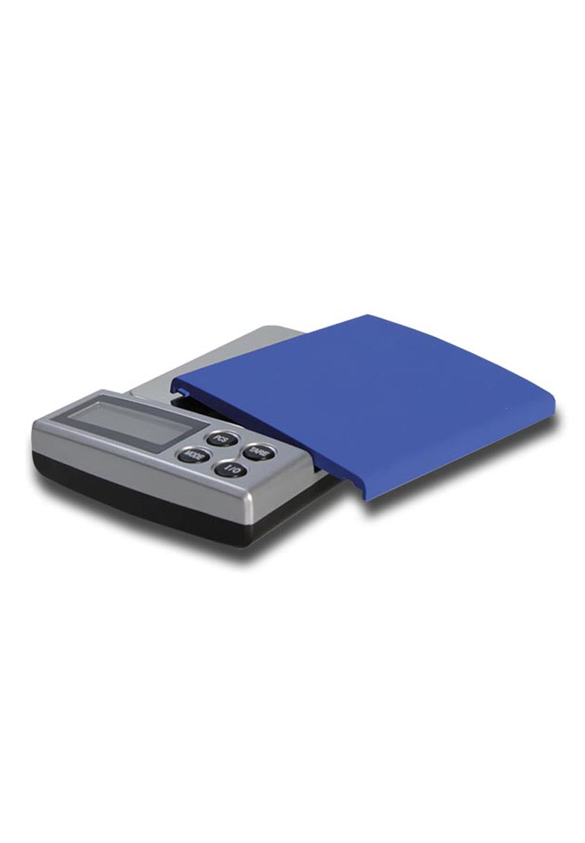 Digitalwaage blau 0,1-500g