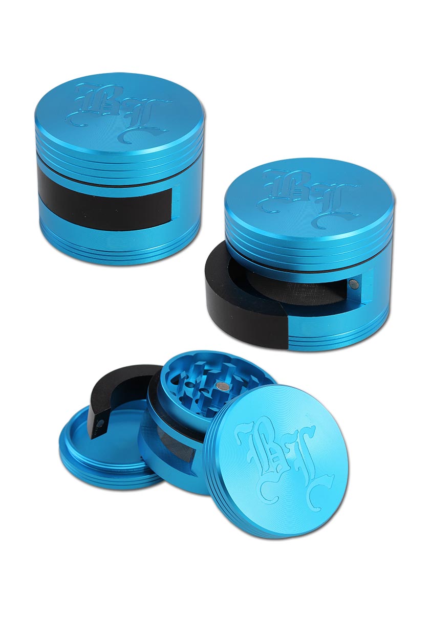 Dooor Aluminiumgrinder 3-tlg. mit Tür