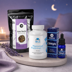 Greenfield Gute Nacht Tee,10ml CBNight,WLS Magnesium Bisglycinat 90Kapseln
