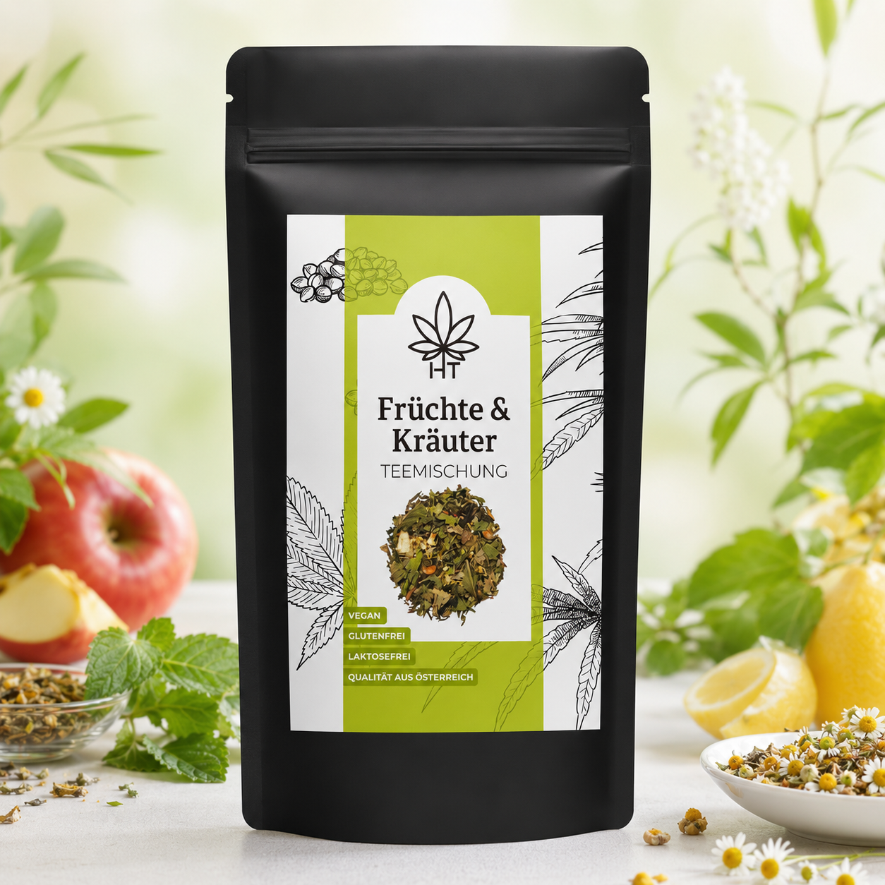 Früchte und Kräuter Teemischung 100g von Greenfield 
