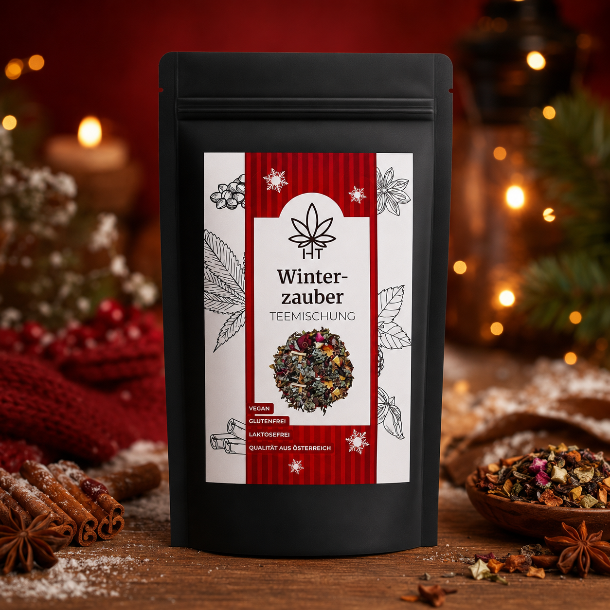 Winterzauber Hanftee 100g von Greenfield