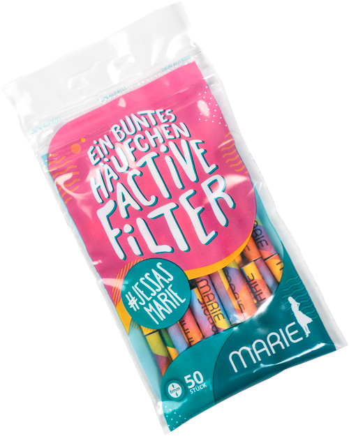 Marie Active Filter Buntes Häufchen 50er Beutel