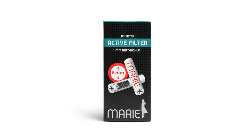 Aktivkohlefilter 8mm 10Stk