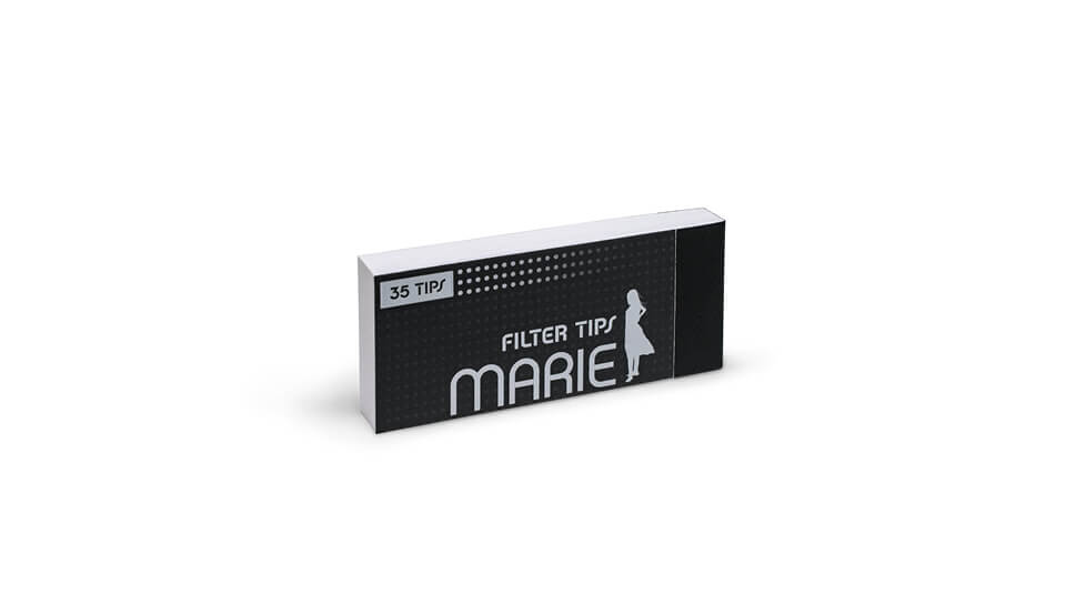 Marie Filter Tips Weiss 35 Blättchen