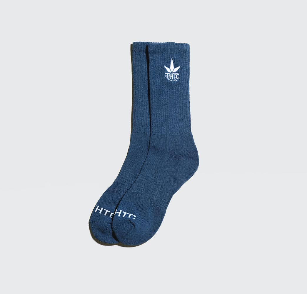THTC Crew Hanf Socken Blau