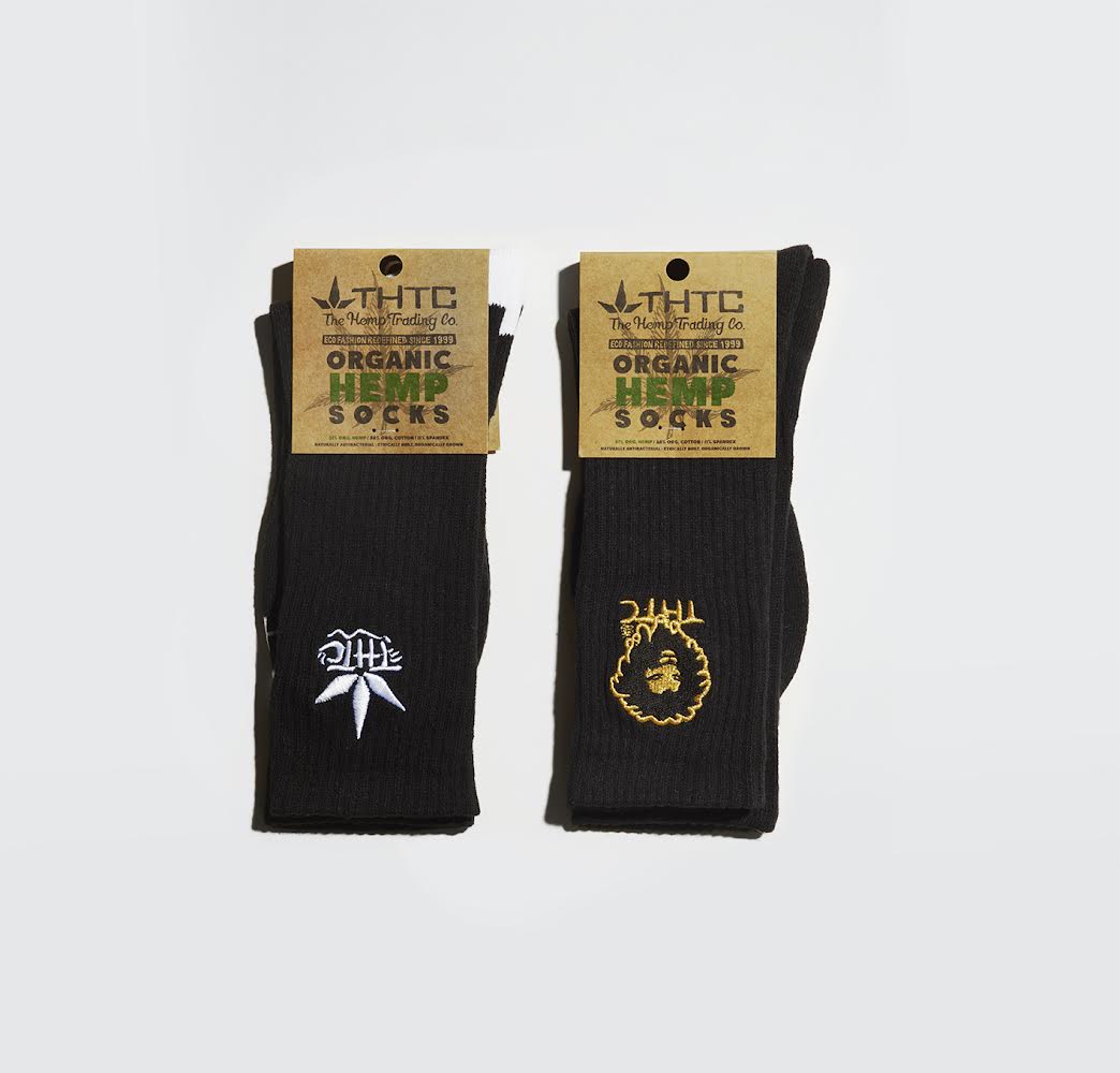 THTC Crew Hanf Socken Blau