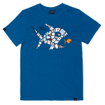 Plastic Fish Hanf/Baumwoll T-Shirt