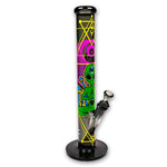 FIRE-FLOW™ X Black Leaf Bong TRIPPY ALIEN