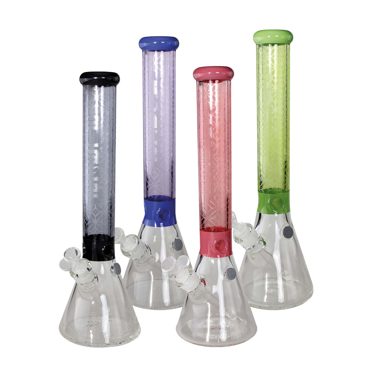 BL Sandblast Beaker Bong Ice
